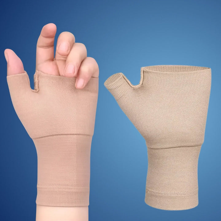 ReliefGrip | Håndleddskompresjonsstrømpe med tommelfingerstøtte – Smertelindring, hevelsesreduksjon & leddstabilitet Skanto