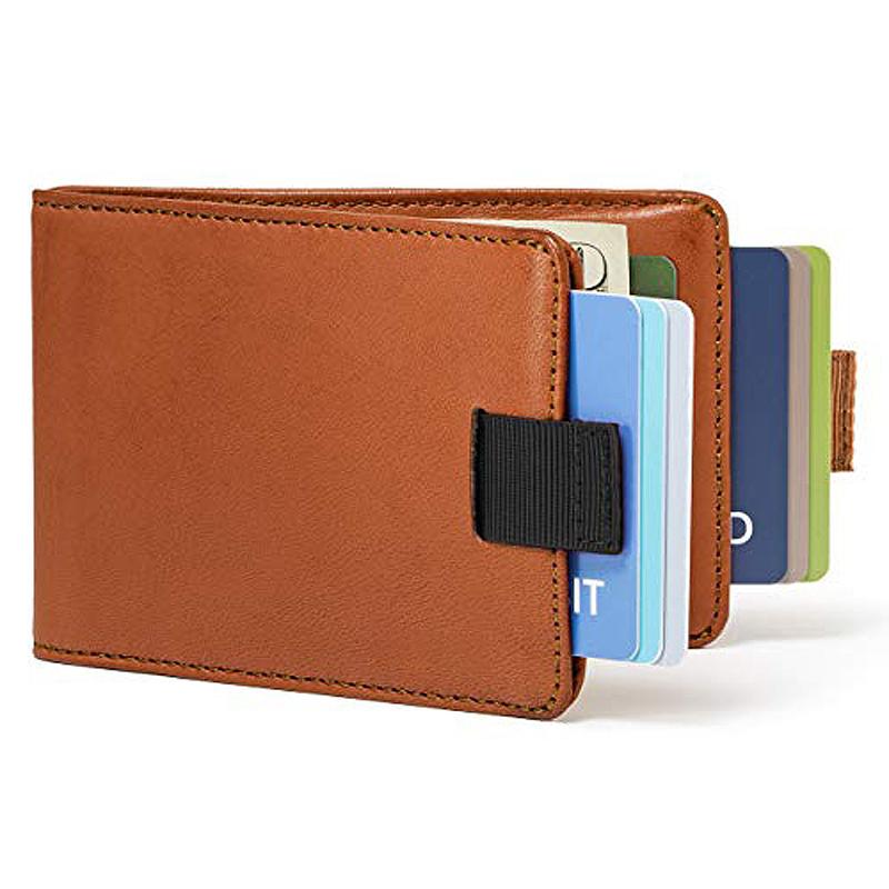 Men's Extra-slim Leather Wallet | Skanto