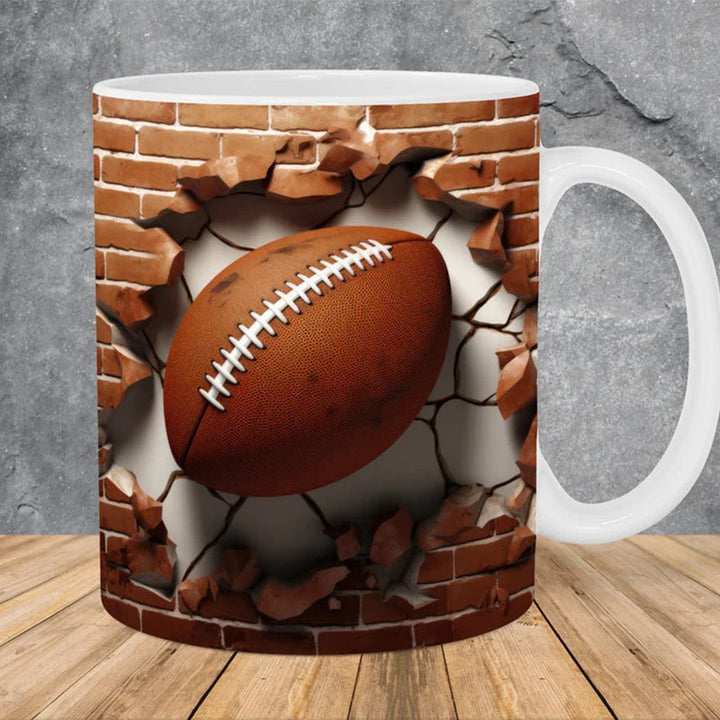 Ball Print Mug | Skanto