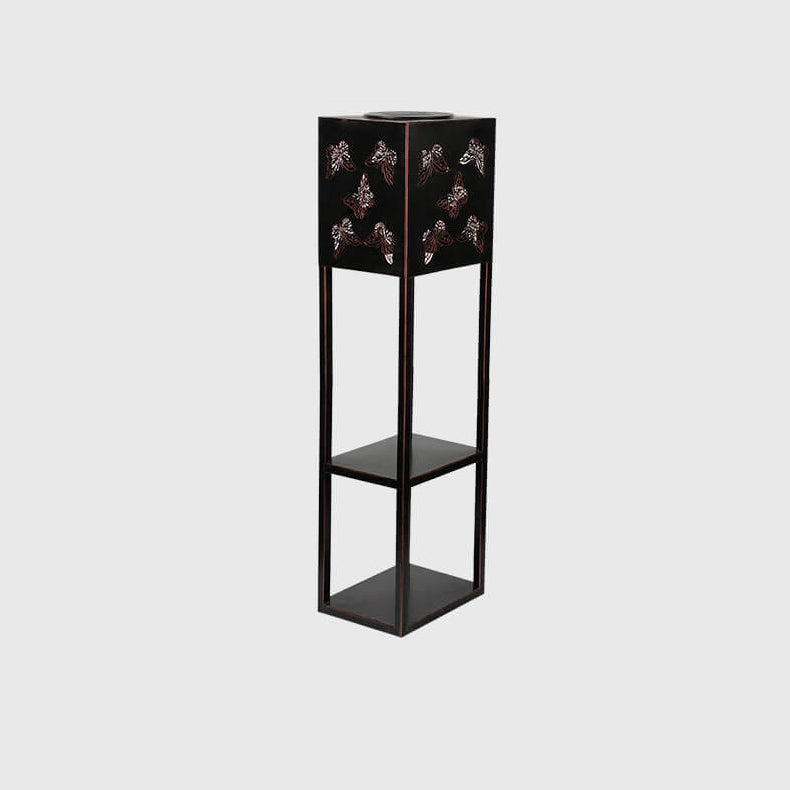 Solar Butterfly Light Shadow Square Shelf Planter Light Garden Decorative Outdoor Waterproof Patio Outdoor Light | Skanto