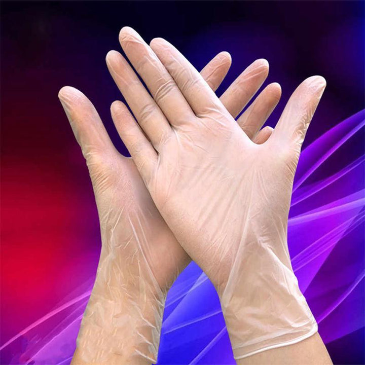 Disposable Antistatic PVC Hansker (50 par) | Skanto
