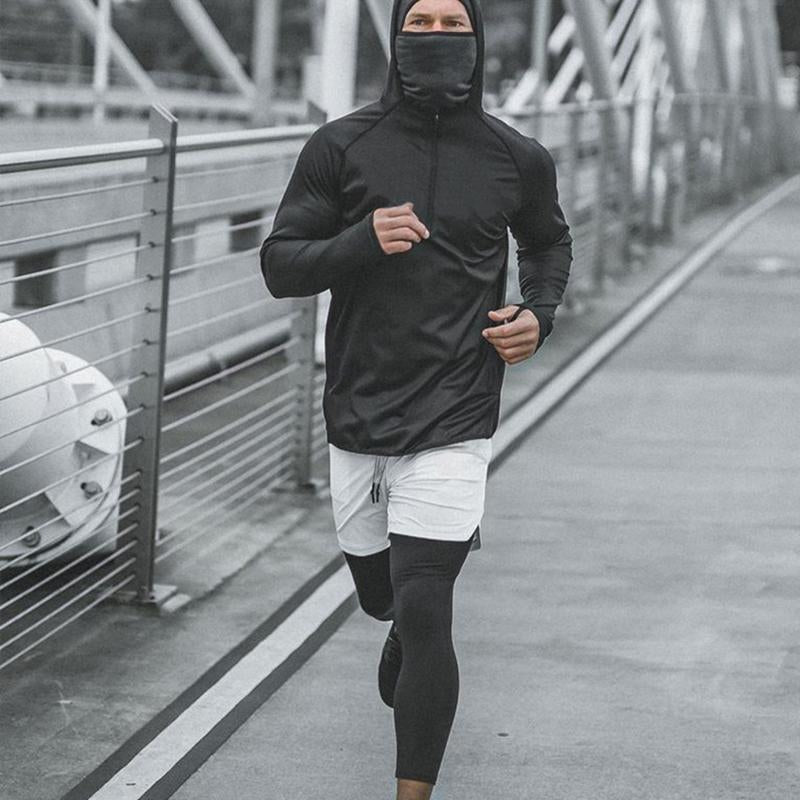 Skanto | Herre trening shorts med leggings