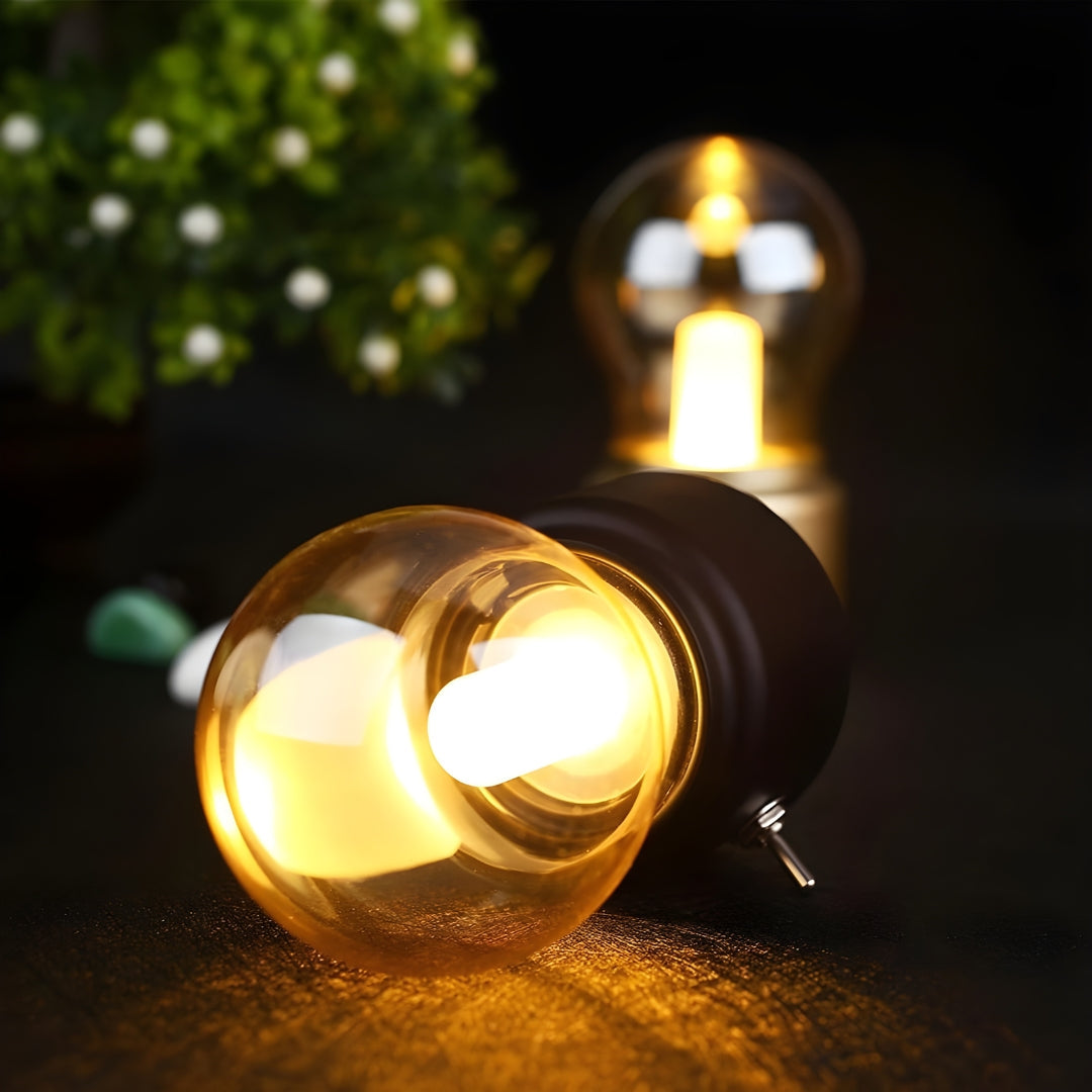 Skanto | Bærbar Retro Bordlampe - LumiRetro