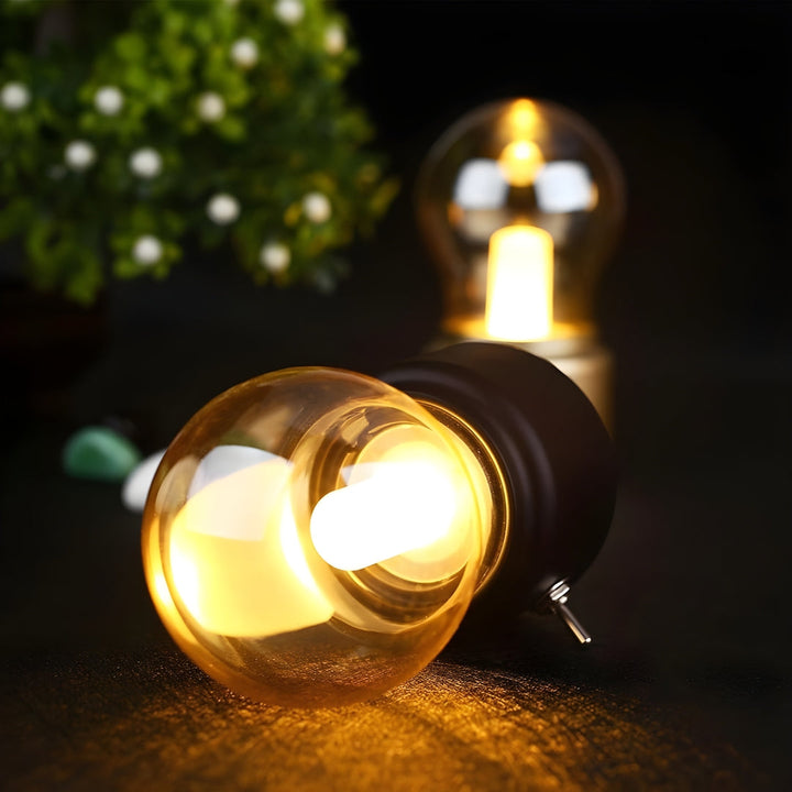 Skanto | Bærbar Retro Bordlampe - LumiRetro