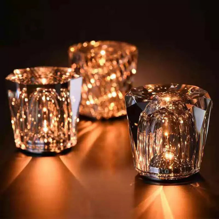 Skanto | Trådlampe i krystall