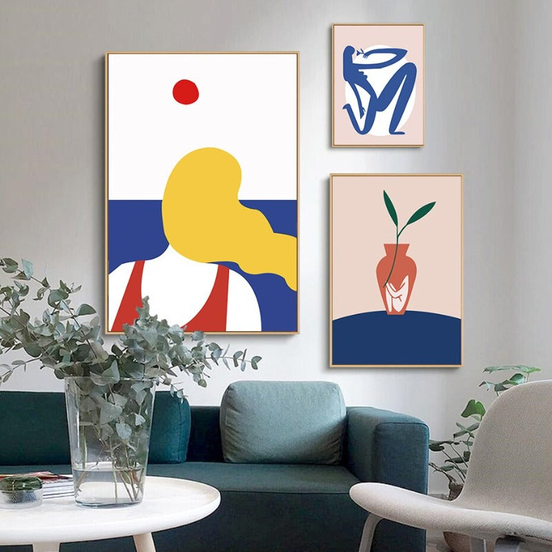 Face Of Art - Lerret Veggkunst Maleri