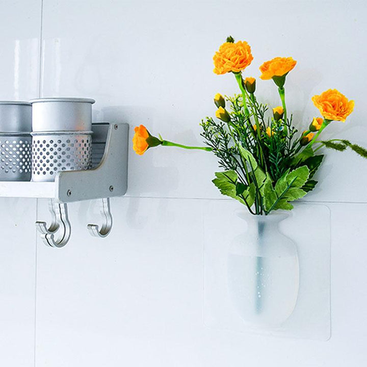 Silicone Sticky Wall Vase | Skanto