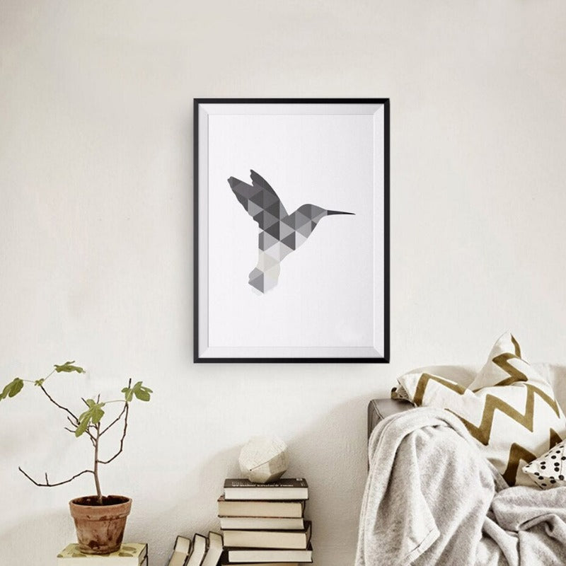 Nordisk kolibri – lerretbilde