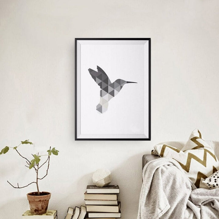 Nordisk kolibri – lerretbilde