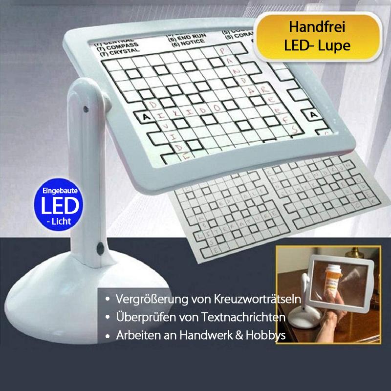 Skanto | Håndfri Desktop Forstørrer med LED