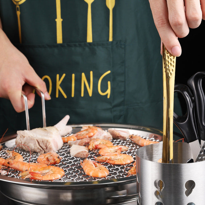 Rustfritt Stål Grill Tenger | Skanto