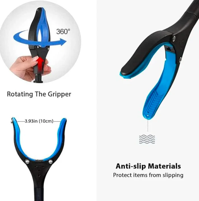 Ny forbedret, faltbarer Greifer med 360°-Drehclip