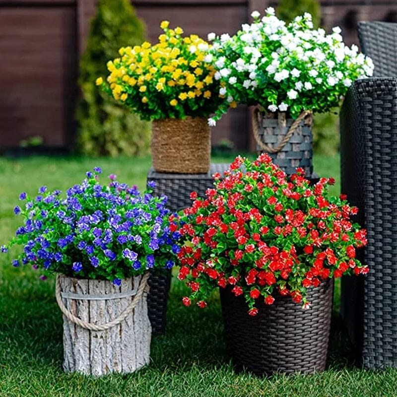 Utendørs kunstige blomster | Skanto