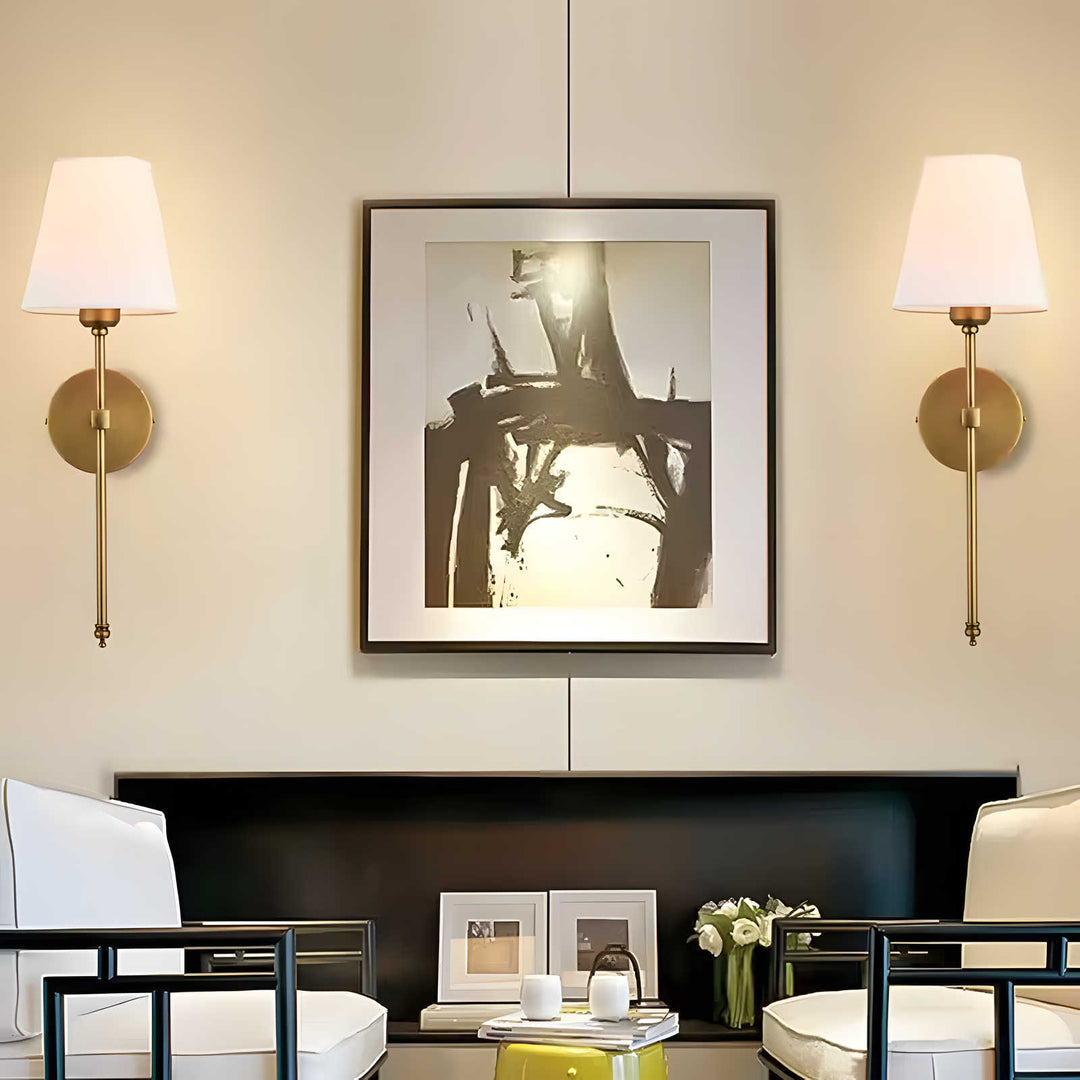 Trådløse vegglamper