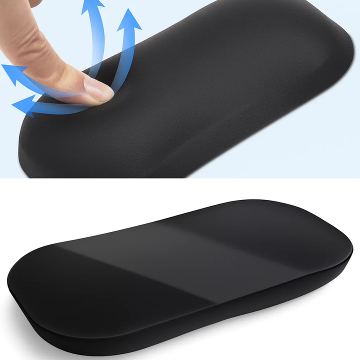 Ergonomisk trykkavlastning – Myk, sklisikker silikonpute – Komfort og smertelindring for kontor og gaming Skanto