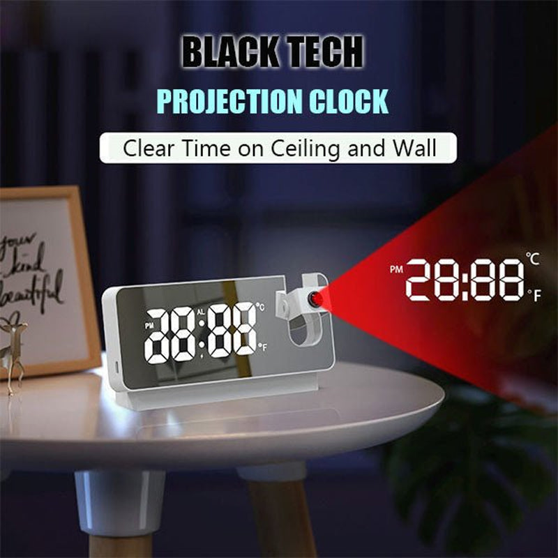 Smart Digital Projection Clock | Skanto