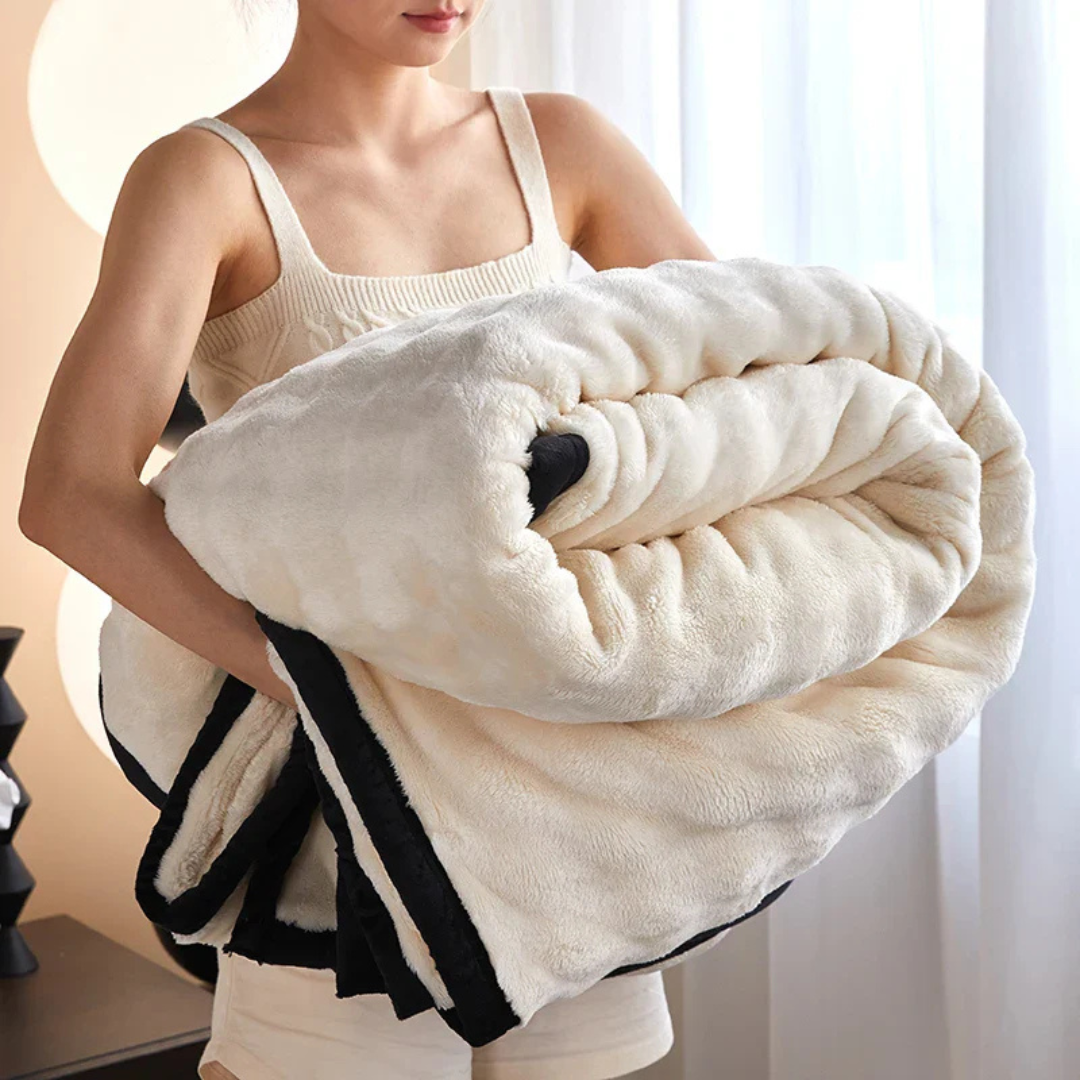 Skanto | Vendbar Fleece Teppe for Varme og Komfort