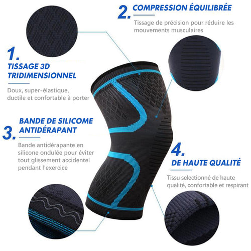 Elastisk Kneebind med Kompresjonseffekt | Skanto