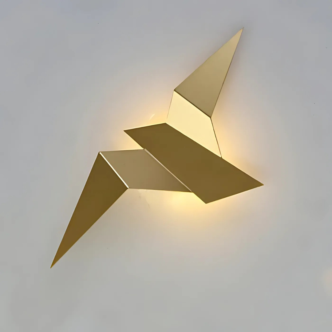 Skanto | Dekorativ vegglampe inspirert av origami