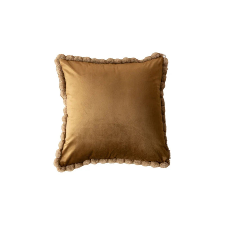 Skanto | Fløyel Pom-Pom Trim Putetrekk