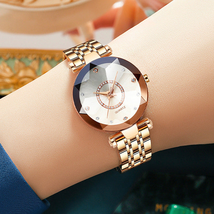 Skanto | Starry Diamond Dial Damen Vanntett Klokke