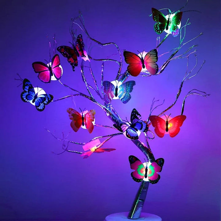 Skanto | 3D LED Sommerfugl Dekorasjon Nattlys
