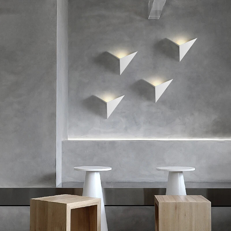 TriGlow Light - Modern LED Vegglampe 3W Skanto