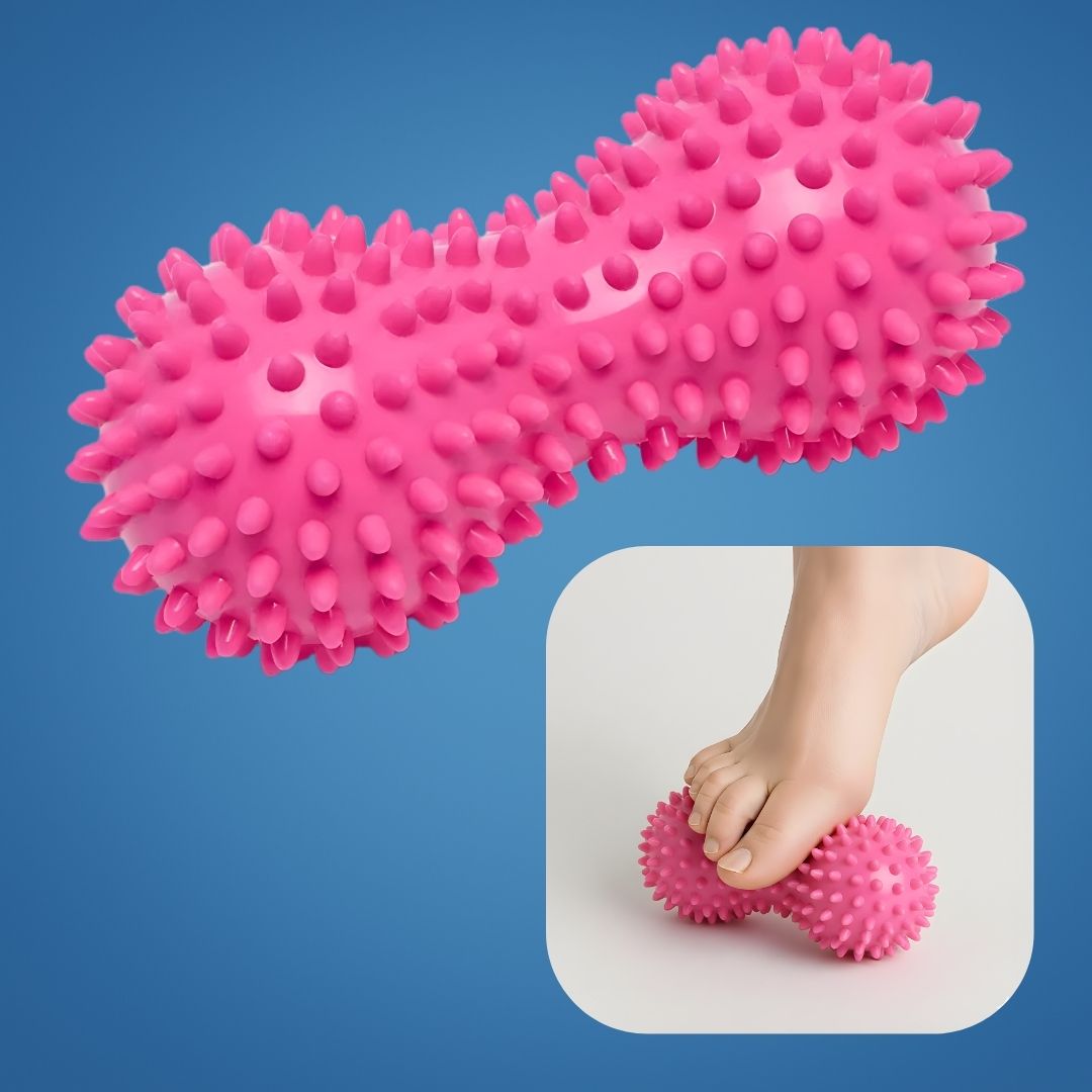 Dypvevsmuskel-lindring – Fast piggete dual-ball design – Raskere restitusjon for aktiv livsstil Skanto
