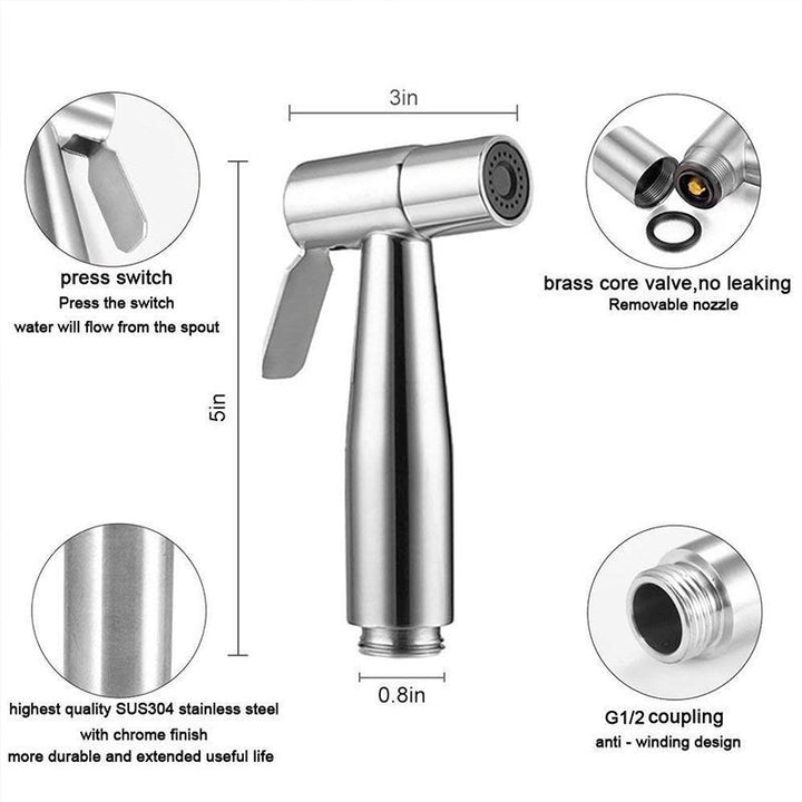 Håndholdt toalett bidet spray | Skanto