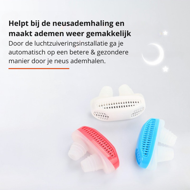 Innovativ Anti-Snorke & Luftrensende Bolleheis