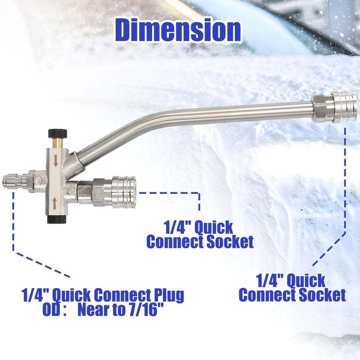 Skanto | Skumkanon Dual Connector Tilbehør