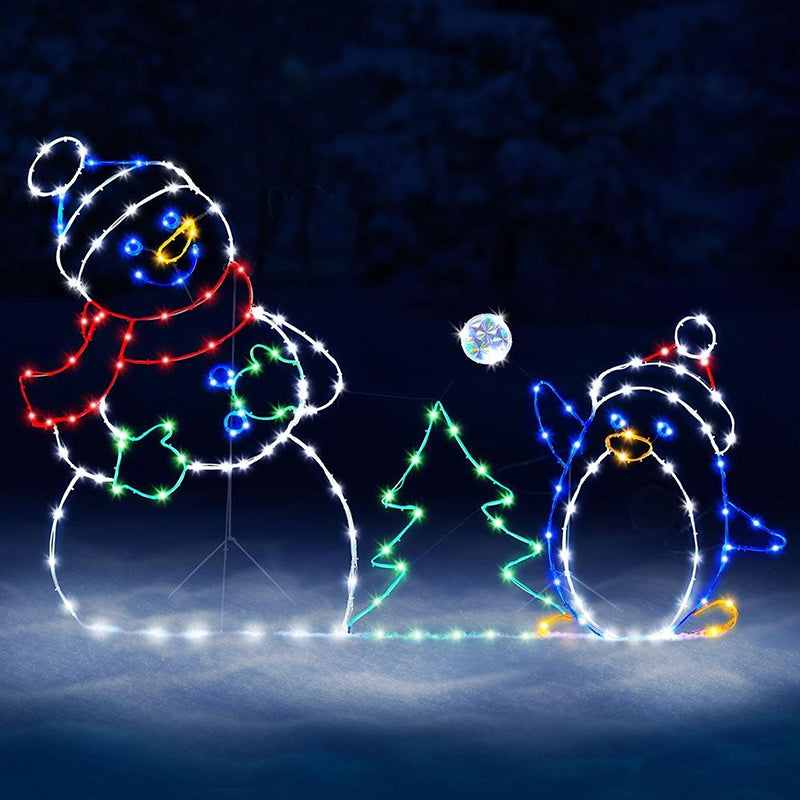 LumièRe Snø Kule Animasjon Lekent | Skanto