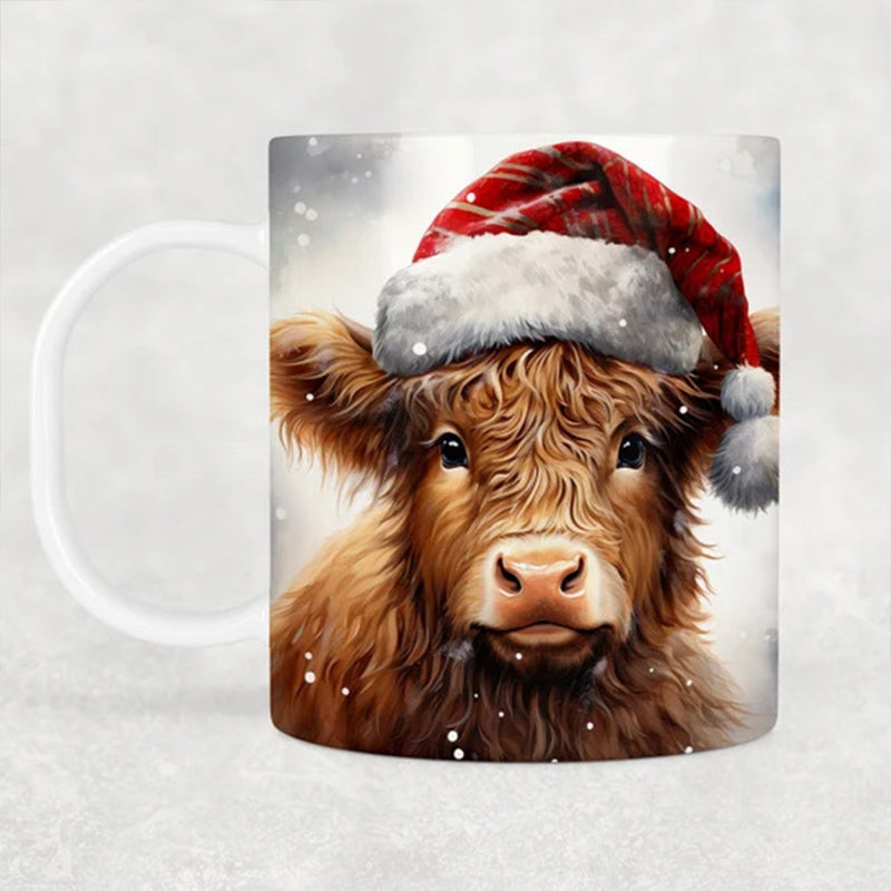 Highland Cow Keramisk Kaffe Mugge | Skanto