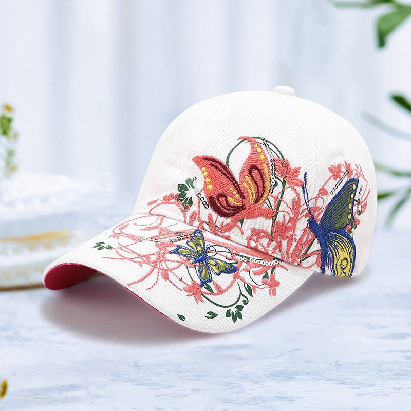 Skanto | Justerbar Pustende Brodert Solhatt