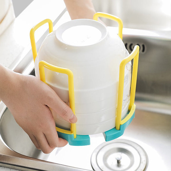 Bowl Plate Holder Drain Rack | Skanto