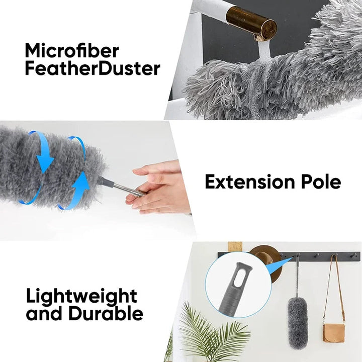 Utvidbar Vaskbar Bøyd Mikrofiber Duster | Skanto