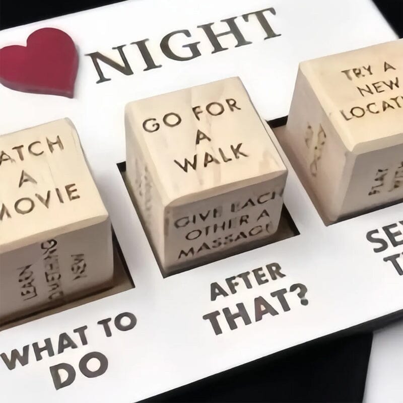 Skanto | Morsomme Date Night Terninger Nattutgave - Årsdagsgave
