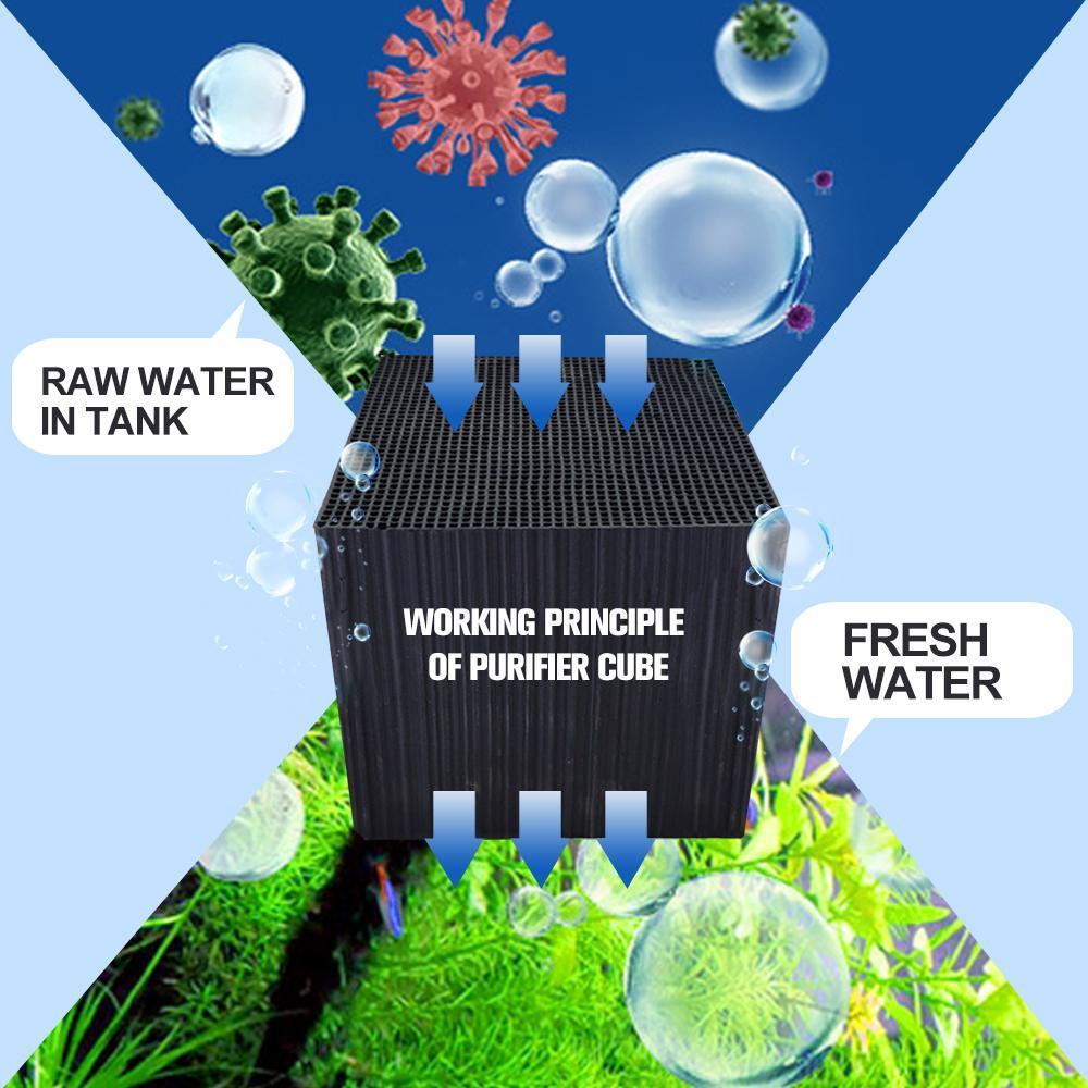 Skanto | Eco-Aquarium Vannrenser Kubus