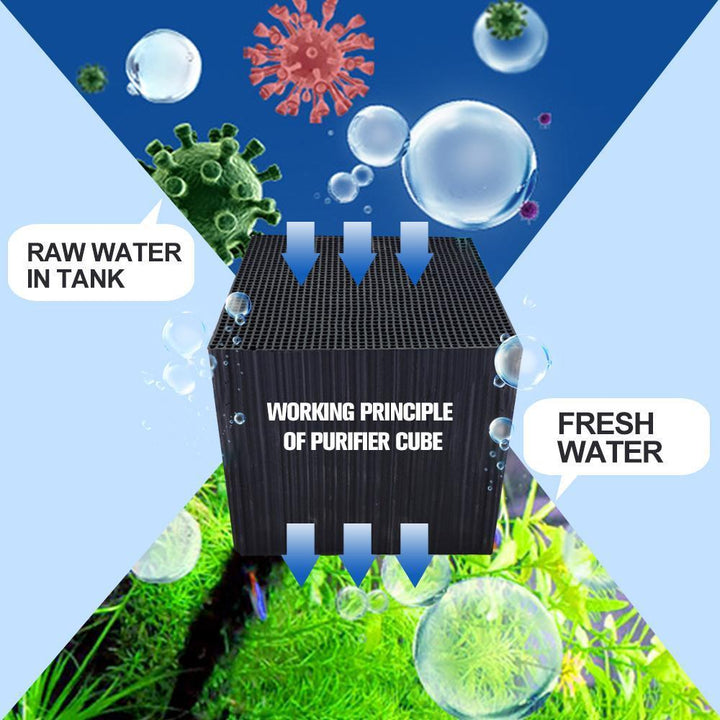 Skanto | Eco-Aquarium Vannrenser Kubus