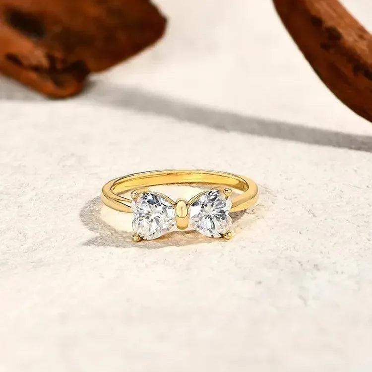 Skanto | S925 Moissanite Feminine Bue Ring