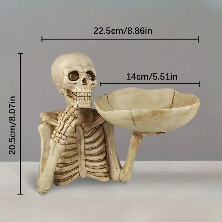 Skanto | Spooky Skeleton Halloween Candy Bowl