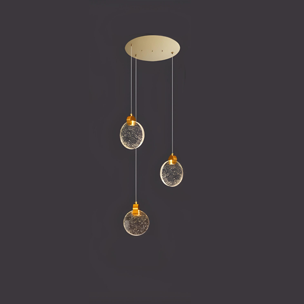 RayonsD’Or – Glass Ceiling Lamp for Elegant Atmosphere Skanto