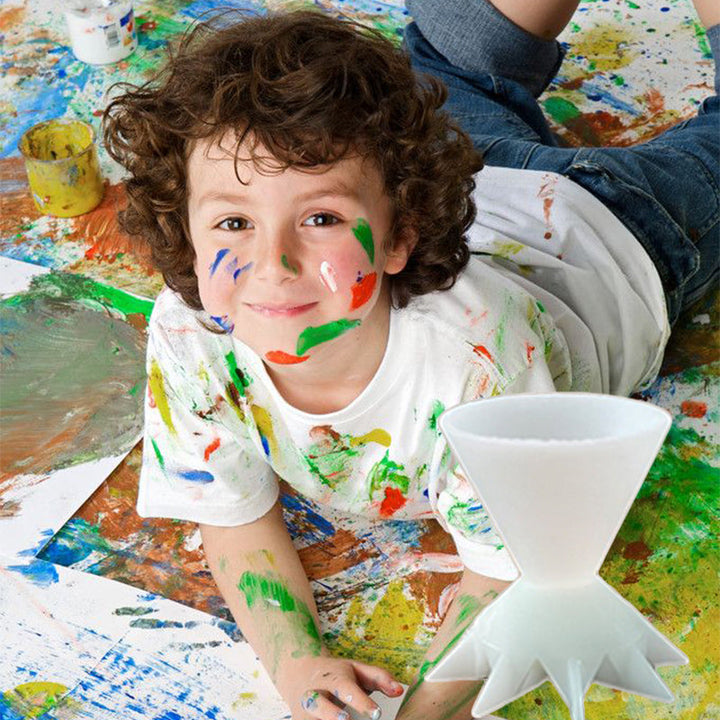 Skanto | Pouring Colors Flower Split Art Cup