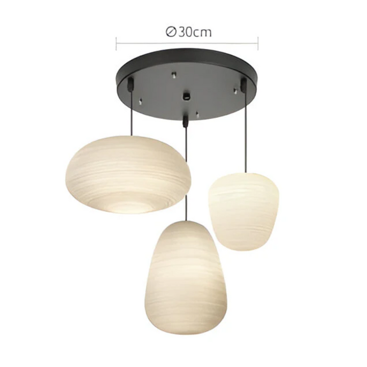 Skanto | Opal Glass Pendellampe