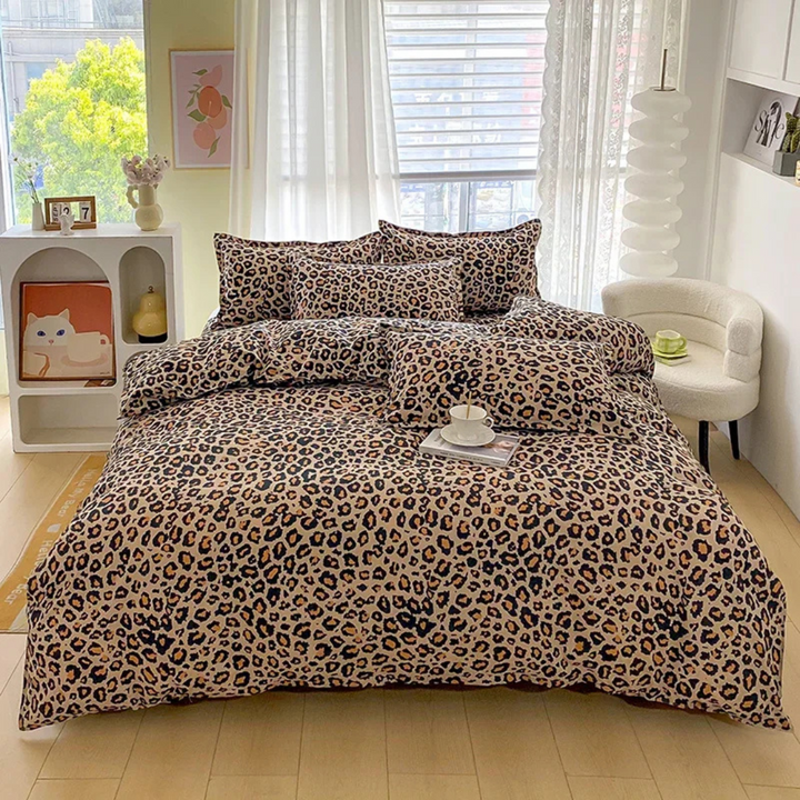Skanto | Luksus Dundyne Betrakk med Leopardmønster