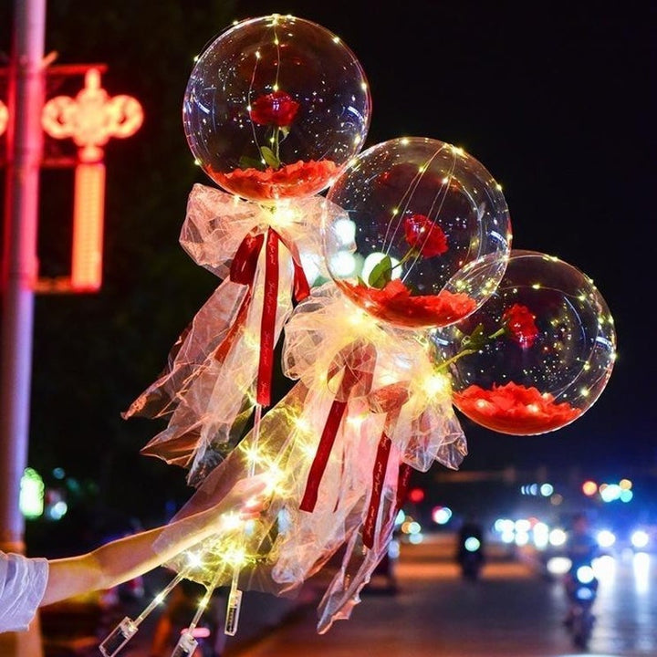 Skanto | LED Belyst Ballongbukett