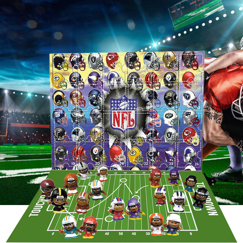 Skanto | TouchdownBox – NFL Adventskalender 2025 med 24 Overraskelser