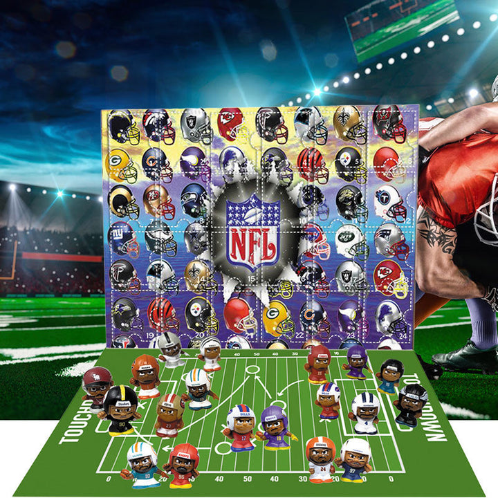 Skanto | TouchdownBox – NFL Adventskalender 2025 med 24 Overraskelser