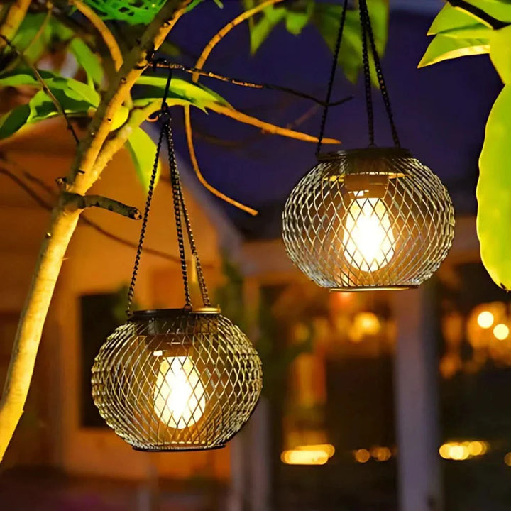 Skanto | Sunny Garden Solar Lantern – Vanntett LED Utendørs Lys med Auto Sensor