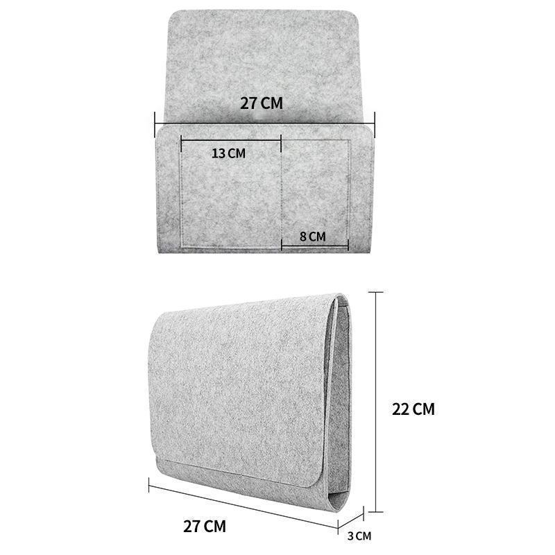 Skanto | Filtramme Hengeorganizer Bag for Seng Sofa Skrivebord